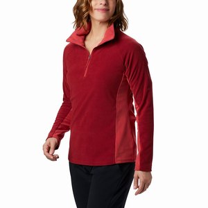 Columbia Glacial™ IV Half Zip Skinna Dam Röda (FIXZQ2451)